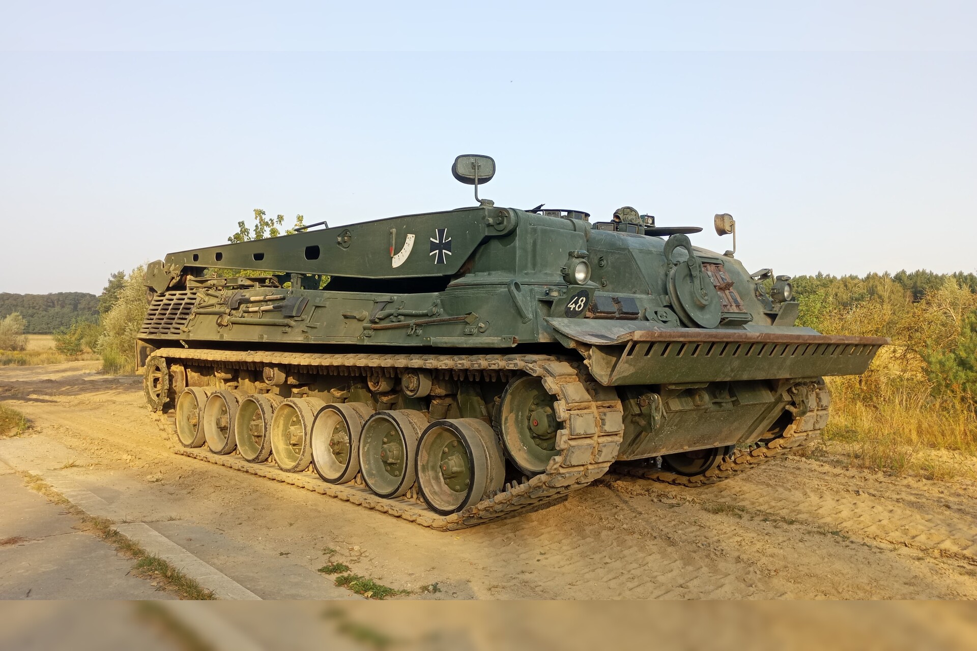 Panzer fahren Leopard 1