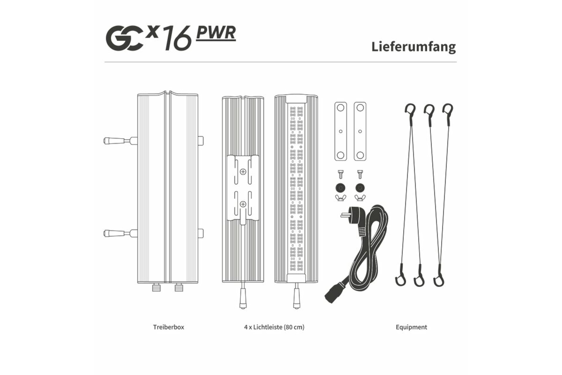 Greenception GCx 16 PWR LED Pflanzenlampe