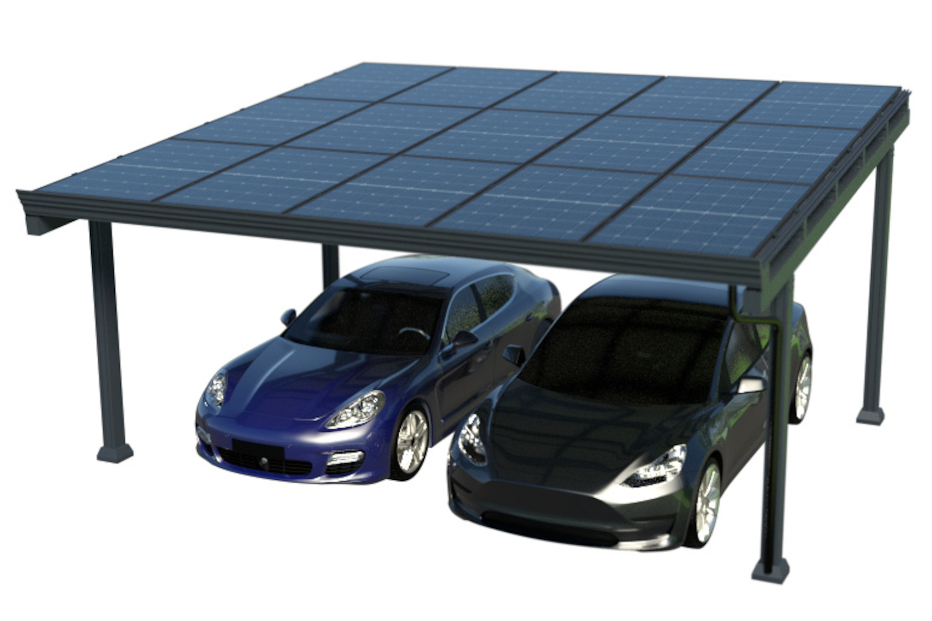 Carport Double Solar