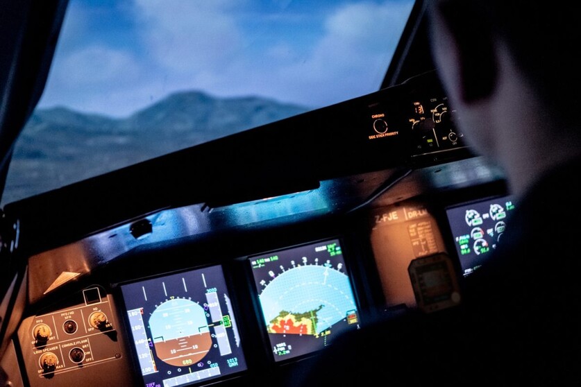 Fullflight Flugsimulator Airbus A320 NEO