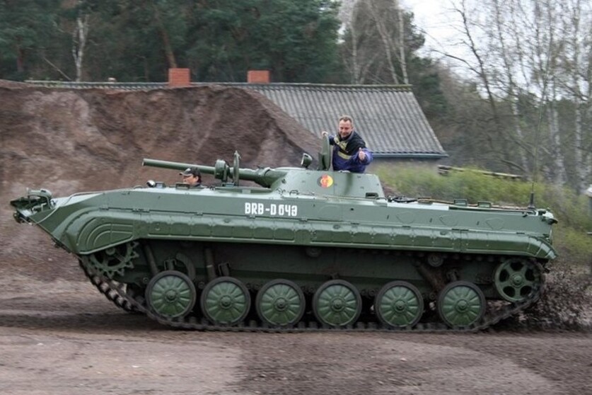 Panzer fahren BMP: Partnergutschein